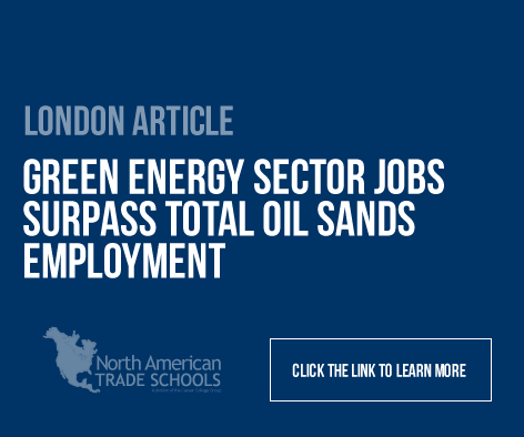 Green energy sector jobs surpass total oil sands employment